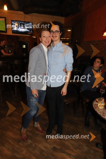  Nataša Matjašec Rošker, igralka;  Žan Koprivnik, igralecPošta, premiera absurdno tragične komedije v SNG Maribor