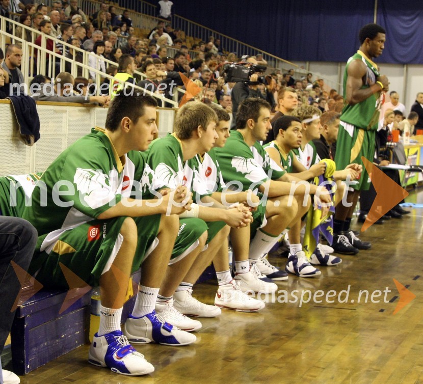 Klop Union OlimpijeKošarka: Olimpija - Maccabi Tel Aviv