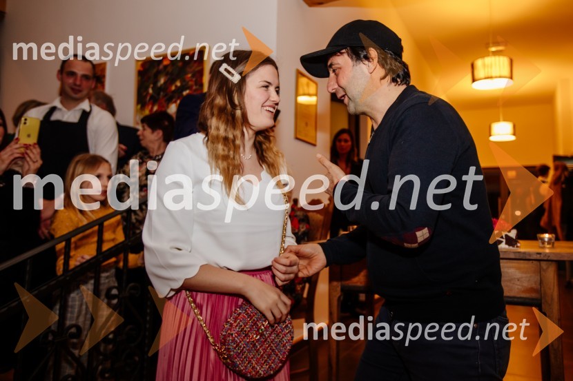  Vaneja Steyer, Steyer Vina;  Tomaž Kavčič, kuharski mojster, Pri Lojzetu, Zemono, podpredsednik BASSKruh in vino, Tomaž Kavčič in Petar Grašo na posestvu Steyer