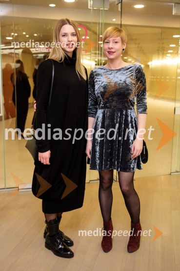  Sabina  Tavčar, producentka Dnevov poezije in vina;  Maša  Malovrh, strokovnjakinja za spletno dostopnost, BeletrinaFabula - Otvoritev Festivala literature sveta