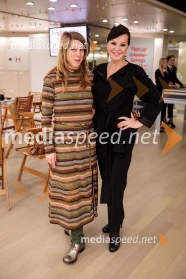  Meta Česnik, novinarka;  Miša Molk, televizijska voditeljica in urednicaFabula - Otvoritev Festivala literature sveta