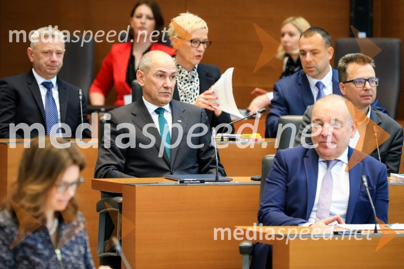  Janez Janša, predsednik SDS;  ... Nadaljevanje seje Državnega zbora