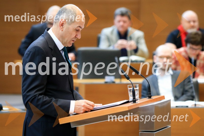  Janez Janša, predsednik SDSNadaljevanje seje Državnega zbora