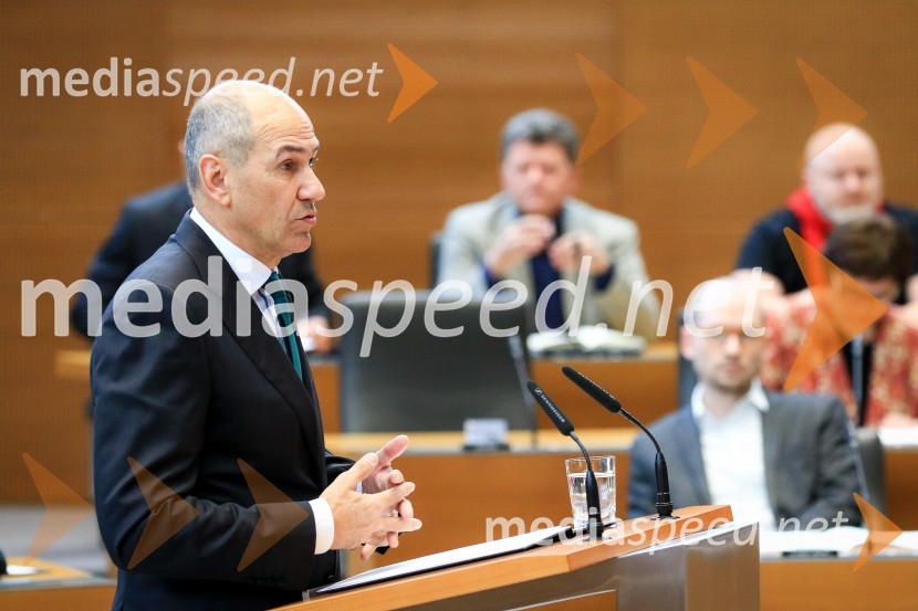  Janez Janša, predsednik SDSNadaljevanje seje Državnega zbora