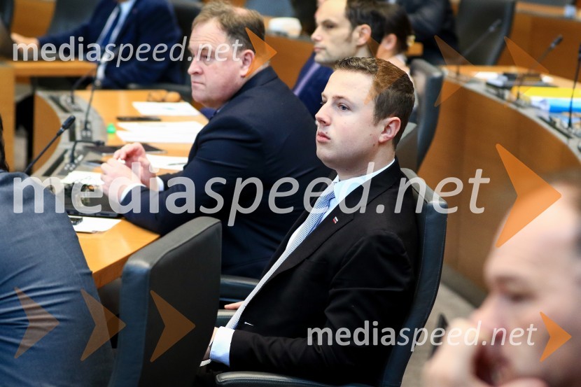 Bojan Podkrajšek, poslanec SDS;  Žan Mahnič, poslanec SDSNadaljevanje seje Državnega zbora
