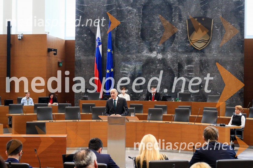  Janez Janša, predsednik SDSNadaljevanje seje Državnega zbora