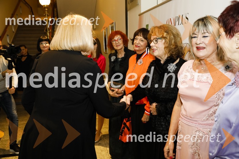  Jožica Maučec Zakotnik,  dr. med. spec., državna sekretarka na ministrstvu za zdravje ; dr. Manca Košir, publicistka;  Anita Ogulin, Zveza prijateljev mladine;  Danica Zorin Mijošek, ustanoviteljica  Kozmetike AfroditaOna desetletja je Jožica Maučec Zakotnik