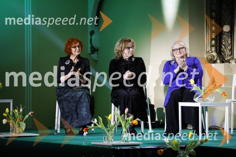  Jožica Maučec Zakotnik,  dr. med. spec., državna sekretarka na ministrstvu za zdravje ;  Anita Ogulin, Zveza prijateljev mladine;  Biserka Marolt Meden, poslovna direktorica, Pediatrična klinika LjubljanaOna desetletja je Jožica Maučec Zakotnik