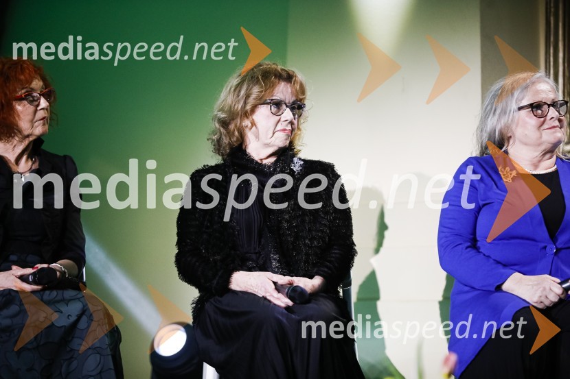  Jožica Maučec Zakotnik,  dr. med. spec., državna sekretarka na ministrstvu za zdravje ;  Anita Ogulin, Zveza prijateljev mladine;  Biserka Marolt Meden, poslovna direktorica, Pediatrična klinika LjubljanaOna desetletja je Jožica Maučec Zakotnik