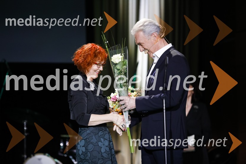  Jožica Maučec Zakotnik,  dr. med. spec., državna sekretarka na ministrstvu za zdravje ;  Slavko Bobovnik, novinar in TV voditeljOna desetletja je Jožica Maučec Zakotnik