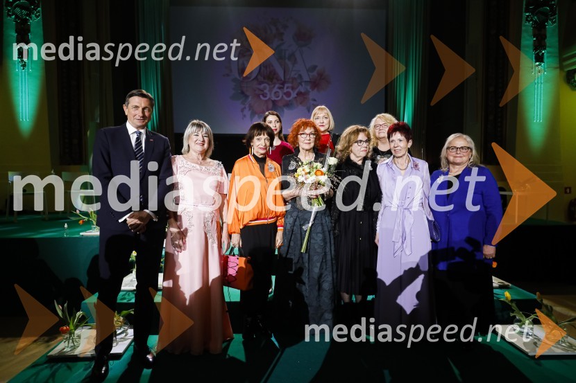  Borut Pahor, predsednik Republike Slovenije;  Danica Zorin Mijošek, ustanoviteljica  Kozmetike Afrodita; dr. Manca Košir, publicistka;  Petra Greiner Merlak, ustanoviteljica Zavoda 13, Slovenka leta 2017;  Jožica Maučec Zakotnik,  dr. med. spec., državna sekretarka na ministrstvu za zdravje ; prof.dr. Renata Salecl, znanstvenica leta 2010 ;  Anita Ogulin, Zveza prijateljev mladine;  Maja Plaz, predsednica društva SOS-telefon;  Slavica Mrkun, predsednica slovenskega društva za terapijo s pomočjo psov;  Biserka Marolt Meden, poslovna direktorica, Pediatrična klinika LjubljanaOna desetletja je Jožica Maučec Zakotnik