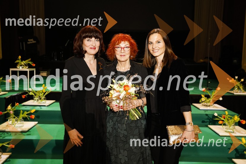  Sabina Obolnar, odgovorna urednica One in Onaplus;  Jožica Maučec Zakotnik,  dr. med. spec., državna sekretarka na ministrstvu za zdravje ;  ... Ona desetletja je Jožica Maučec Zakotnik