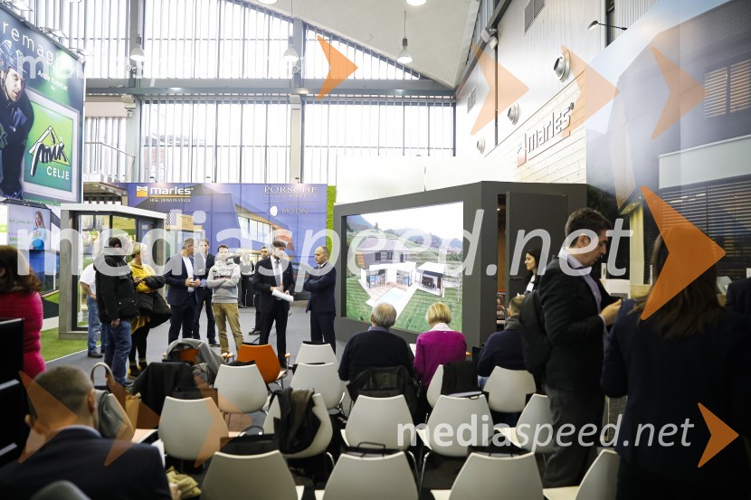 Tiskovna konferenca podjetij Porsche Slovenija in Marles hiše