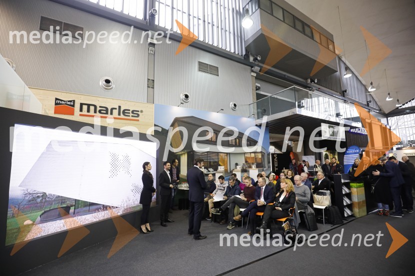 Tiskovna konferenca podjetij Porsche Slovenija in Marles hiše