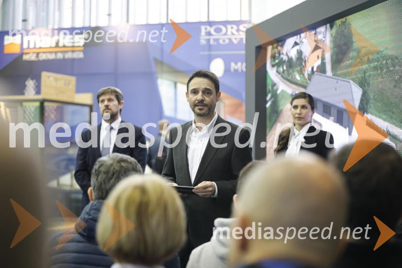  Danilo Ferjančič, generalni direktor Porsche Slovenija d.o.oTiskovna konferenca podjetij Porsche Slovenija in Marles hiše