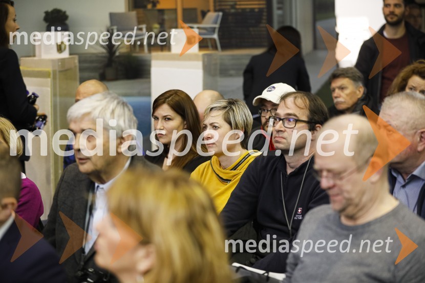 Tiskovna konferenca podjetij Porsche Slovenija in Marles hiše