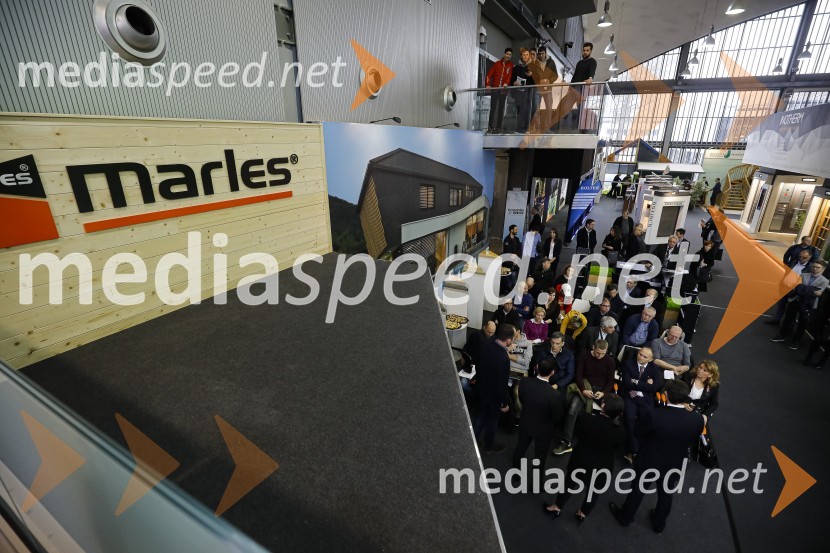 Tiskovna konferenca podjetij Porsche Slovenija in Marles hiše