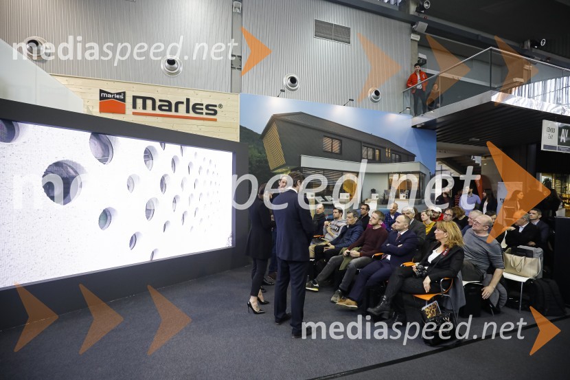 Tiskovna konferenca podjetij Porsche Slovenija in Marles hiše