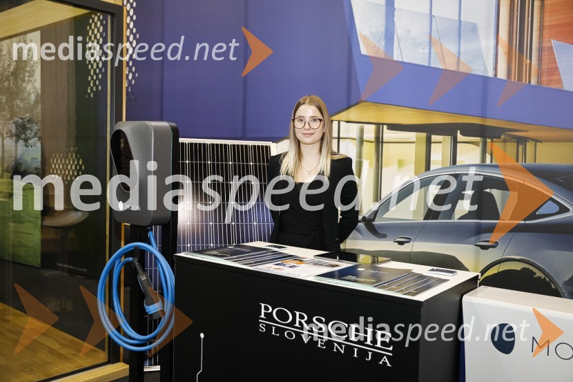 Tiskovna konferenca podjetij Porsche Slovenija in Marles hiše