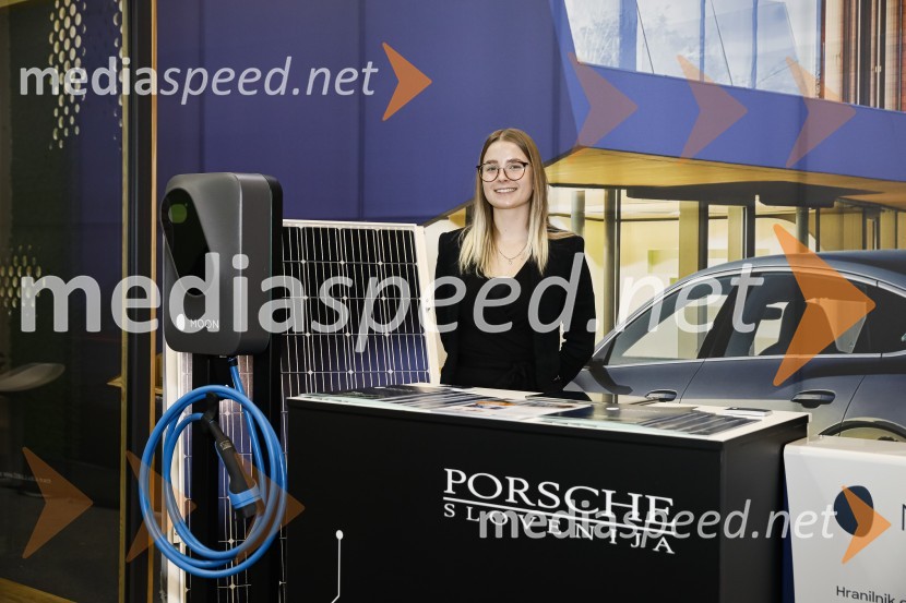Tiskovna konferenca podjetij Porsche Slovenija in Marles hiše