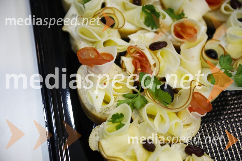 Tiskovna konferenca podjetij Porsche Slovenija in Marles hiše