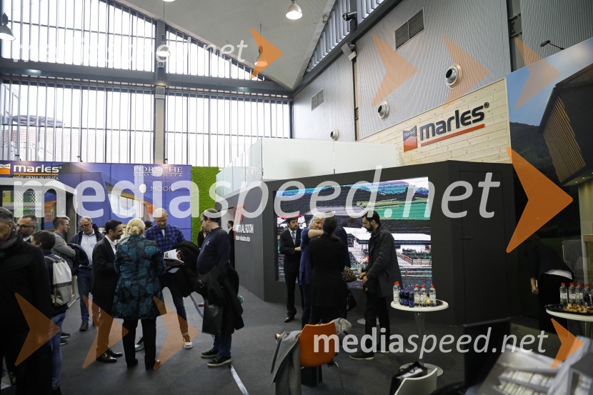 Tiskovna konferenca podjetij Porsche Slovenija in Marles hiše