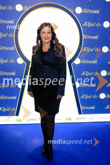 mag. Andreja  Jernejčič, direktorica podjetja Lin&NilPodelitev priznanja RS za poslovno odličnost