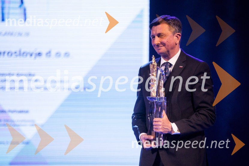  Borut Pahor, predsednik Republike SlovenijePodelitev priznanja RS za poslovno odličnost