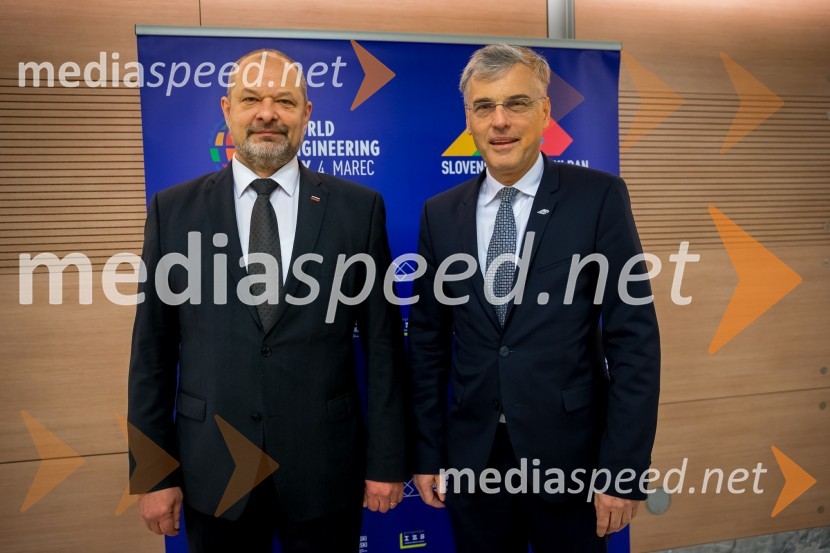  Alojz  Kovšca, predsednik Državnega sveta Republike Slovenije; mag. Črtomir Remec, direktor Stanovanjskega sklada RSSlovenski inženirski dan