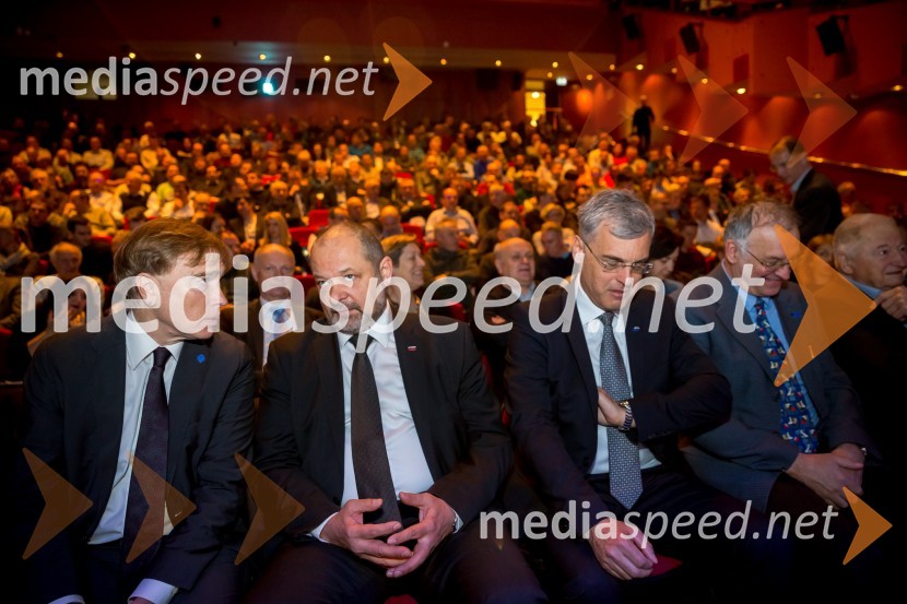  Marko Brezigar, 2TDK;  Alojz  Kovšca, predsednik Državnega sveta Republike Slovenije; mag. Črtomir Remec, direktor Stanovanjskega sklada RS;  ... Slovenski inženirski dan