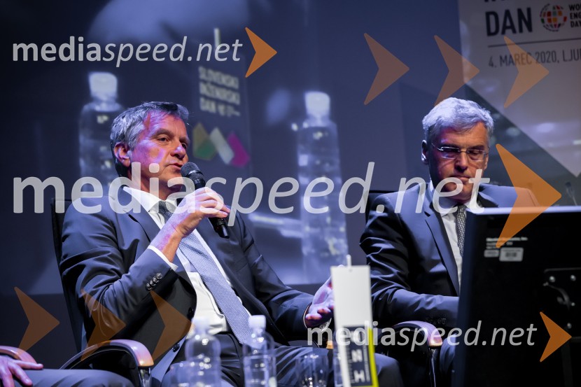  Bogdan Barbič, direktor družbe HESS; mag. Črtomir Remec, direktor Stanovanjskega sklada RSSlovenski inženirski dan