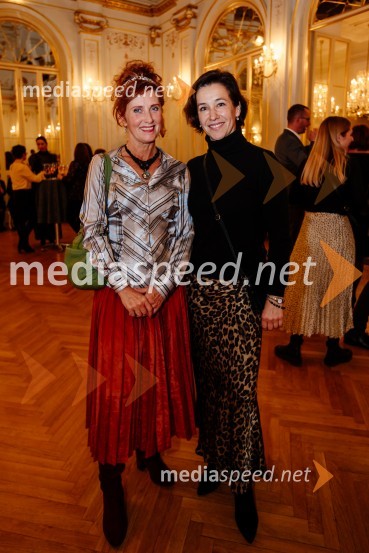  Karina Elver, koreografinja;  Helena Valerija Krieger, vodja baletne šole, Konservatorij za glasbo in balet MariborFalling Angels, premiera baleta v SNG Maribor