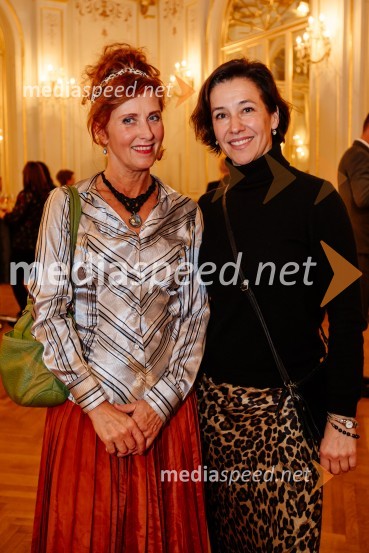  Karina Elver, koreografinja;  Helena Valerija Krieger, vodja baletne šole, Konservatorij za glasbo in balet MariborFalling Angels, premiera baleta v SNG Maribor