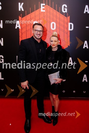  David  Klobasa, župan Občine Sveta Trojica in podjetnik;  Petra Skrober Babšek, Center SkyFalling Angels, premiera baleta v SNG Maribor