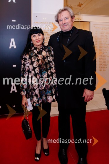 mag.  Helena  Cvikl, generalna direktorica direktorata za turizem - MGRT;  Vladimir  Rukavina Gogo, direktor Narodnega doma Maribor ter direktor Festivala Lent Falling Angels, premiera baleta v SNG Maribor