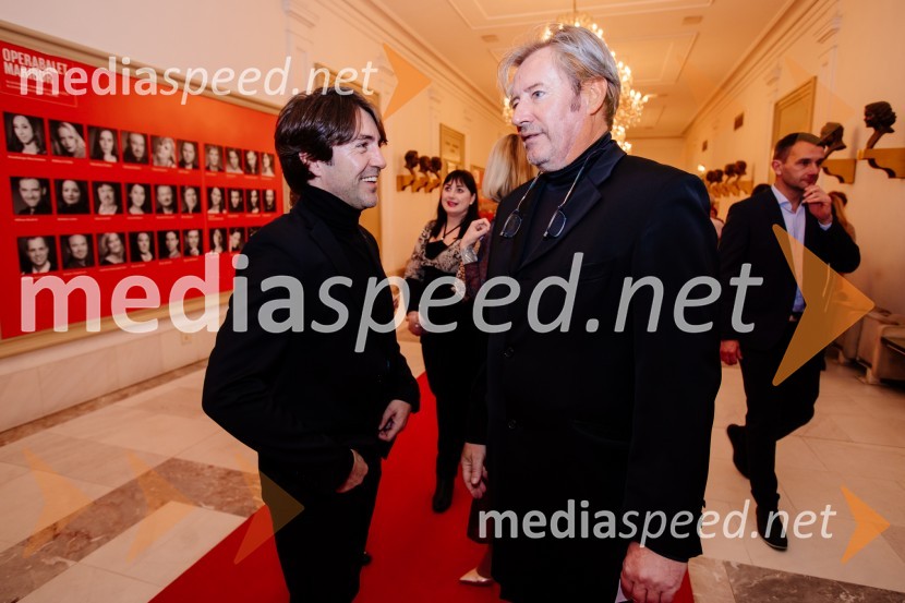  Edward Clug, umetniški direktor, Balet SNG Maribor;  Vladimir  Rukavina Gogo, direktor Narodnega doma Maribor ter direktor Festivala Lent Falling Angels, premiera baleta v SNG Maribor