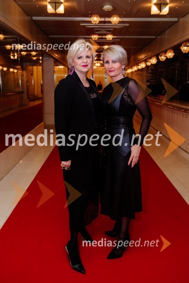  Darja Čižek, marketing SNG Maribor;  Anja  Žižek, marketing SNG MariborFalling Angels, premiera baleta v SNG Maribor