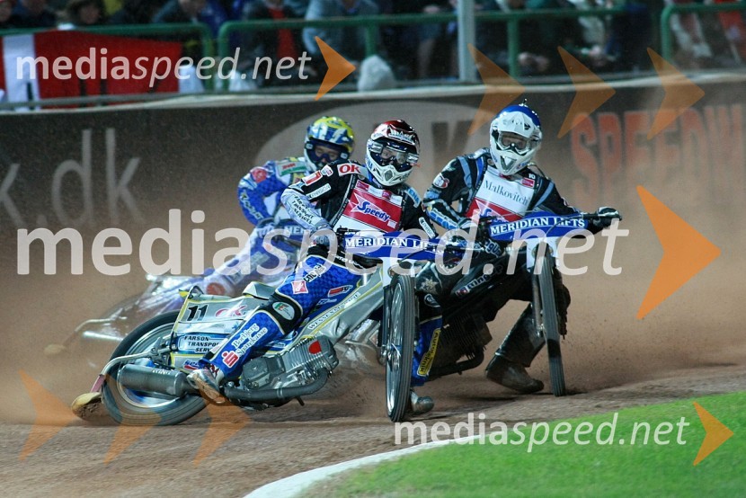 ..., Bjarne Pedersen, Danska in Andreas Jonsson, ŠvedskaSPEEDWAY GRAND PRIX 2008, VN Italije 2008, dirka