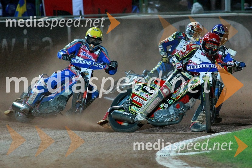 Lukaš Dryml, Češka in Leigh Adams, AvstralijaSPEEDWAY GRAND PRIX 2008, VN Italije 2008, dirka