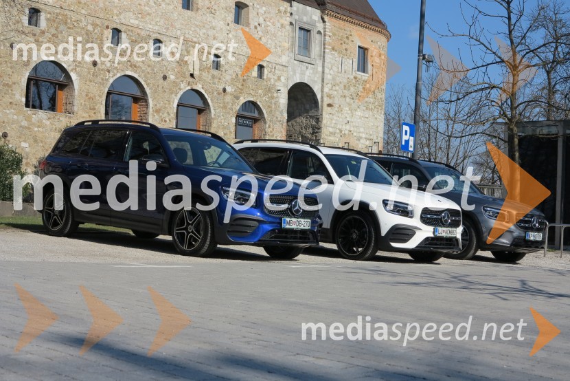 Mercedes-Benz GLBSlovenska predstavitev vozila Mercedes-Benz GLB