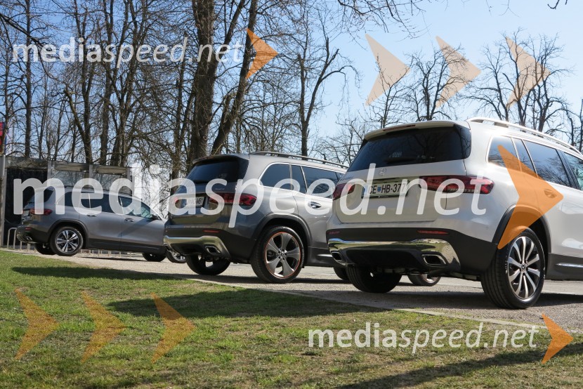 Mercedes-Benz GLBSlovenska predstavitev vozila Mercedes-Benz GLB