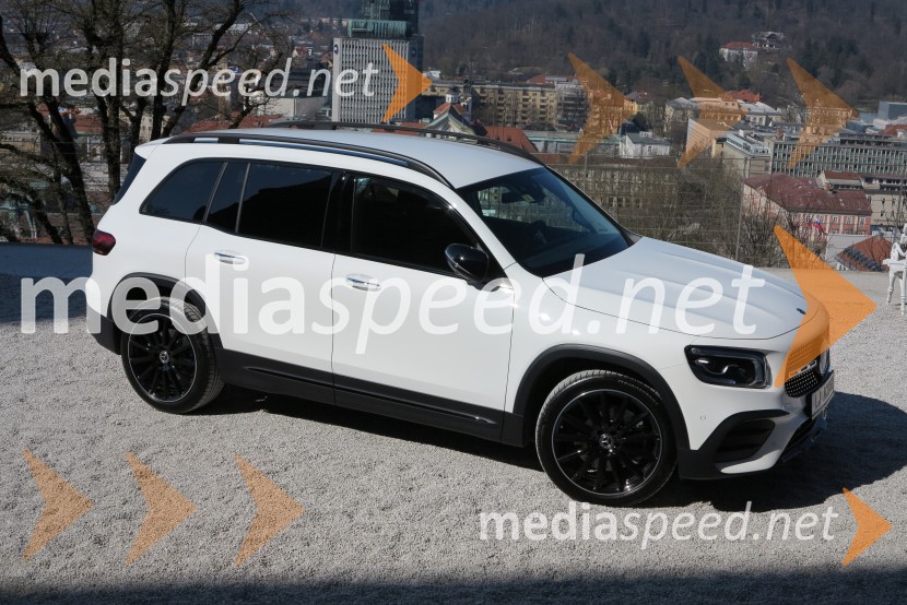 Mercedes-Benz GLBSlovenska predstavitev vozila Mercedes-Benz GLB