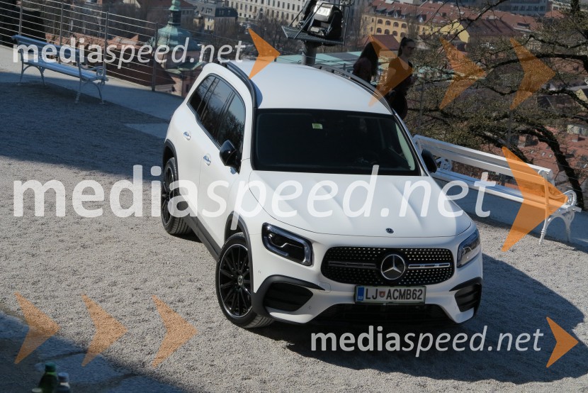 Mercedes-Benz GLBSlovenska predstavitev vozila Mercedes-Benz GLB