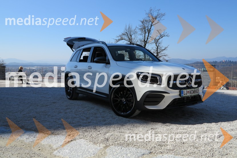 Mercedes-Benz GLBSlovenska predstavitev vozila Mercedes-Benz GLB