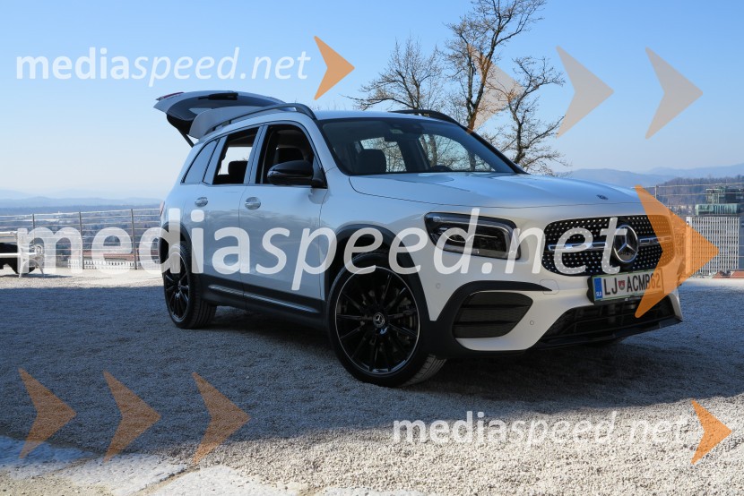Mercedes-Benz GLBSlovenska predstavitev vozila Mercedes-Benz GLB