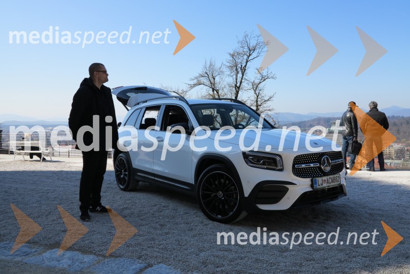 Mercedes-Benz GLBSlovenska predstavitev vozila Mercedes-Benz GLB
