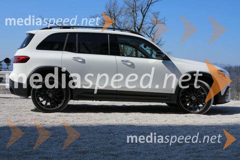Mercedes-Benz GLBSlovenska predstavitev vozila Mercedes-Benz GLB