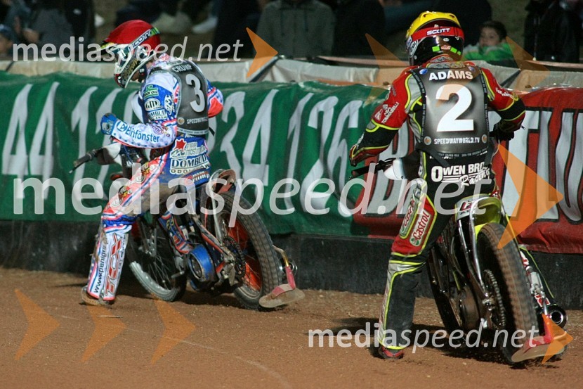 Jason Crump, Avstralijain Leigh Adams, AvstralijaSPEEDWAY GRAND PRIX 2008, VN Italije 2008, dirka