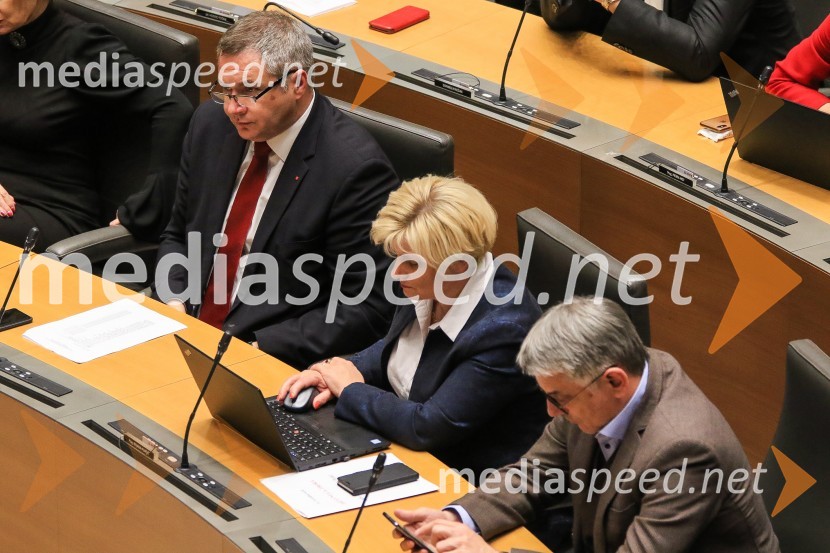 mag. Dejan Židan, predsednik Državnega zbora Republike Slovenije;  ... ;  ... Potrjena 3. Janševa vlada