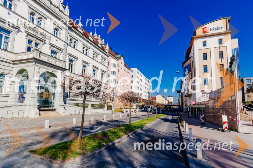 Maribor in njegove prazne ulice